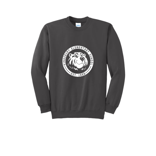 Kingsbury Charcoal Crewneck Sweatshirt