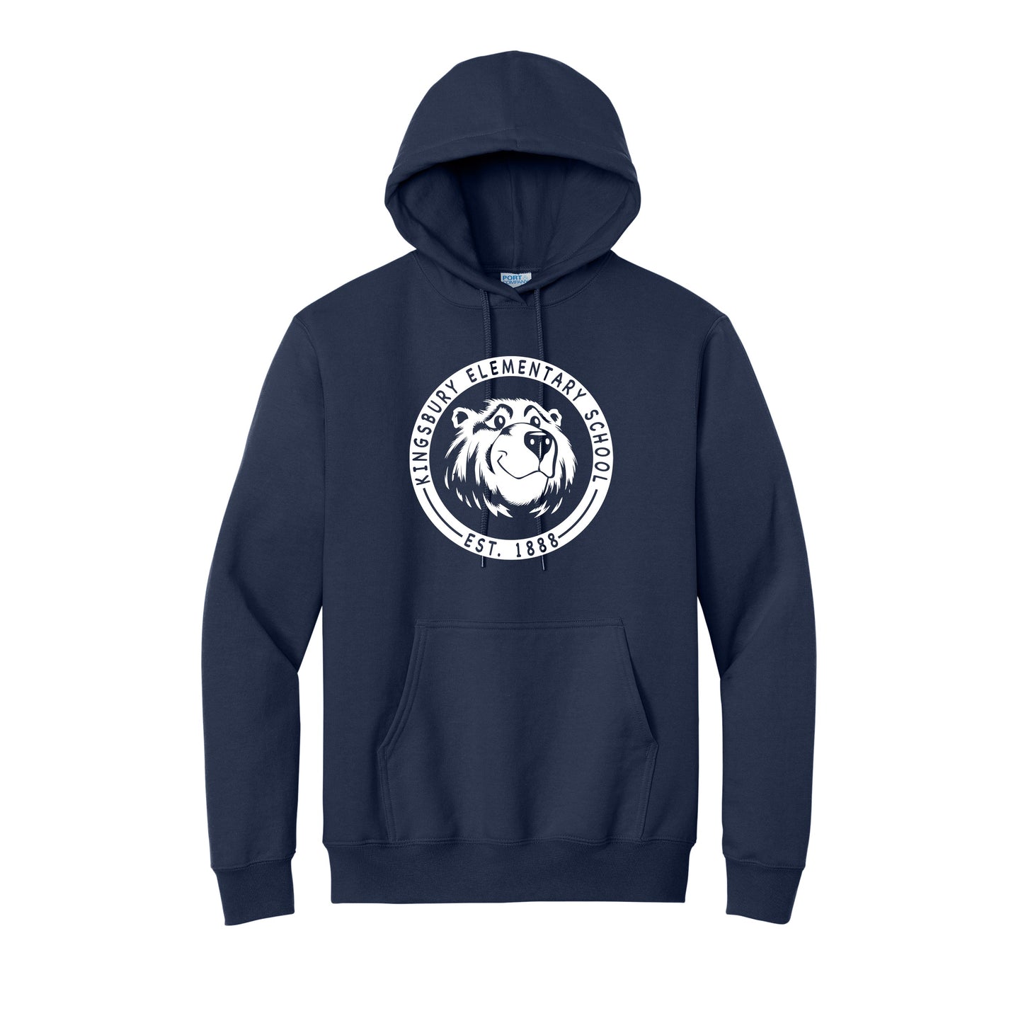 Kingsbury Navy Hoodie Sweatshirt